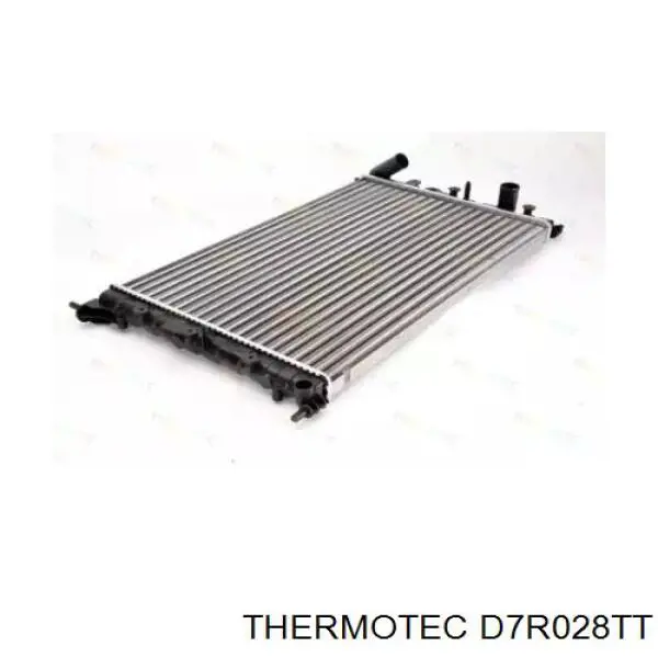 Радиатор охлаждения двигателя Thermotec D7R028TT цена, от 58.93 USD