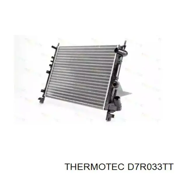 Радиатор охлаждения двигателя Thermotec D7R033TT цена, от 53.05 USD