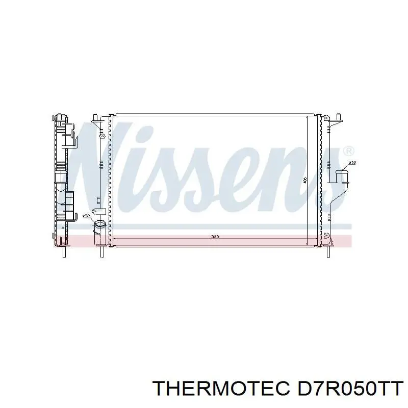 Радиатор D7R050TT Thermotec