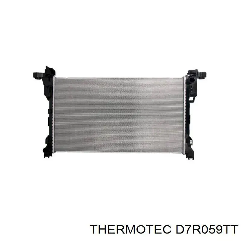 Радиатор охлаждения двигателя Thermotec D7R059TT цена, от 88.33 USD