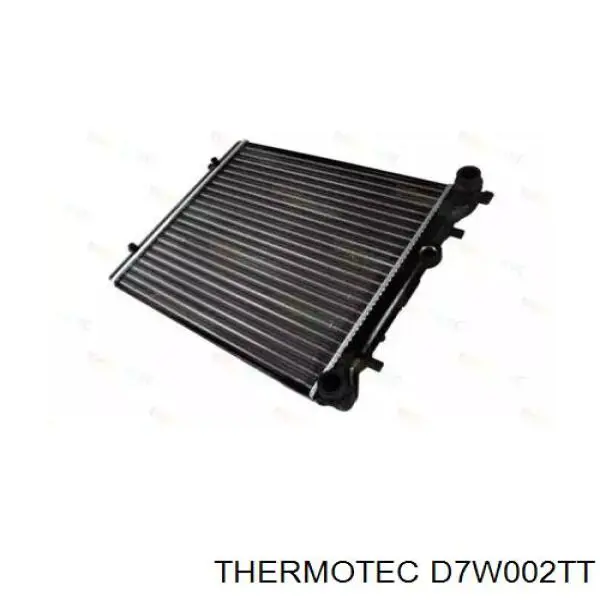 Радиатор охлаждения двигателя Thermotec D7W002TT цена, от 42.18 USD