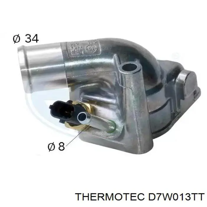 D7W013TT Thermotec Радиатор основной