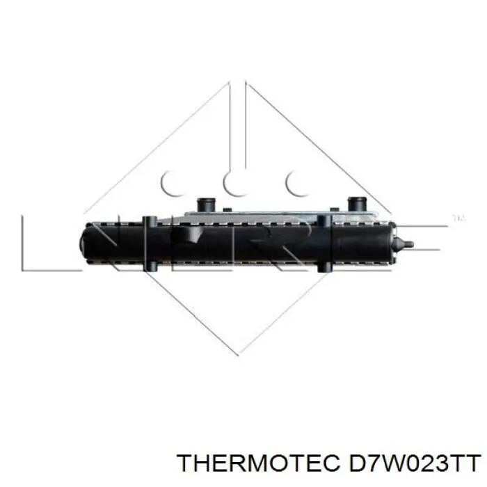 Купить D7W023TT Thermotec Радиатор водяной