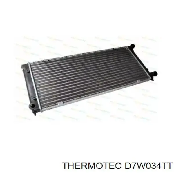 Радиатор охлаждения двигателя Thermotec D7W034TT цена, от 42.81 USD