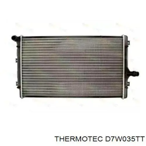 Купить D7W035TT Thermotec Радиатор водяной
