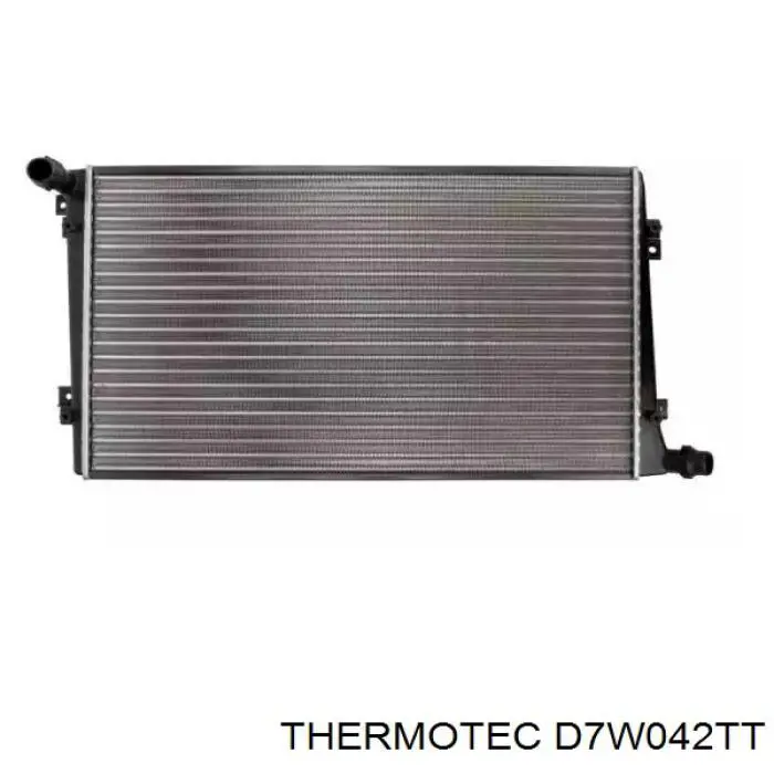 Radiador refrigeración del motor D7W042TT Thermotec