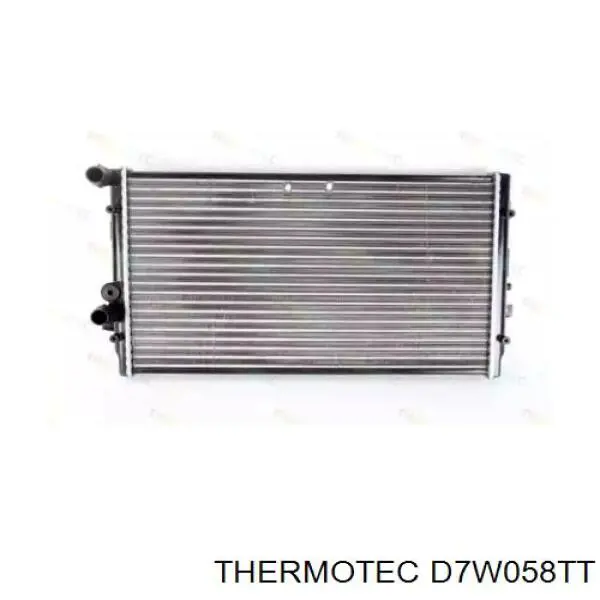 D7W058TT Thermotec радиатор