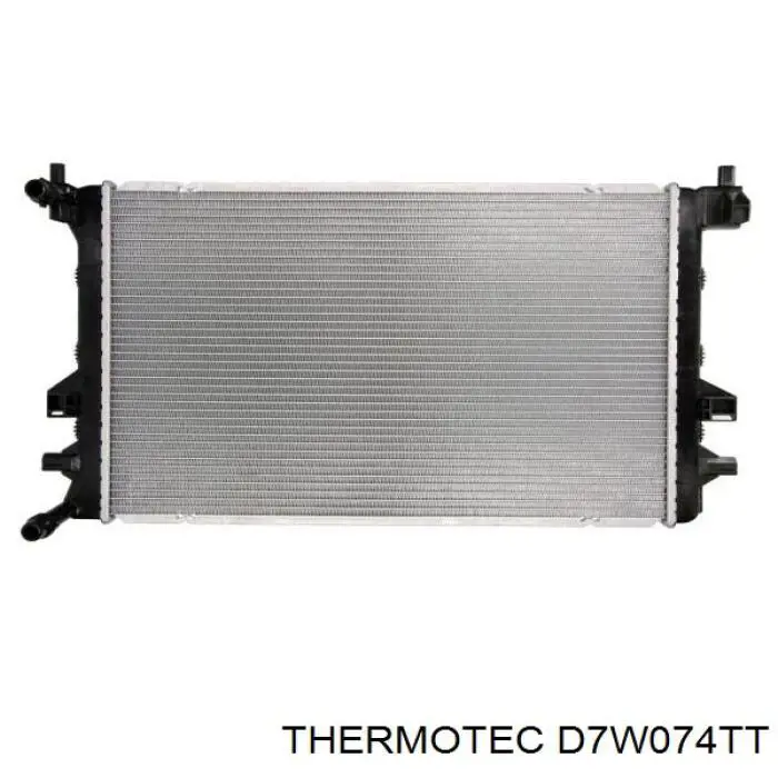 D7W074TT Thermotec radiador de esfriamento de motor adicional