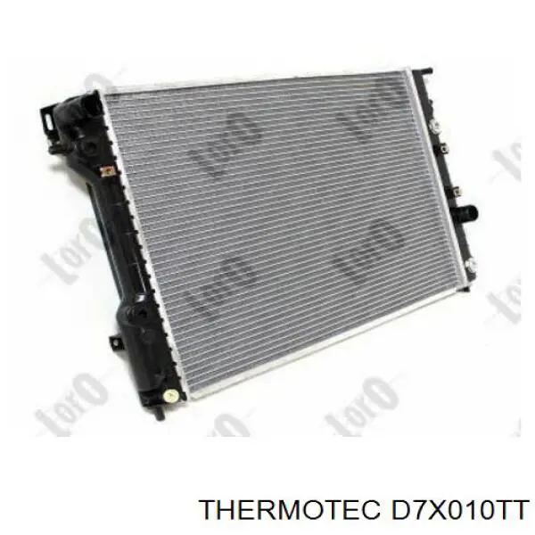 Радиатор охлаждения двигателя Thermotec D7X010TT цена, от 79.70 USD