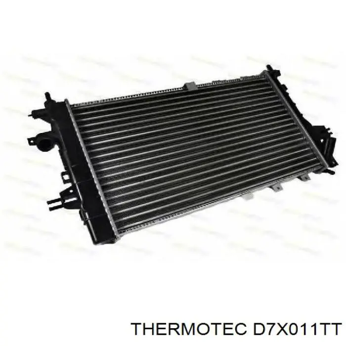 Радиатор охлаждения двигателя Thermotec D7X011TT цена, от 70.89 USD