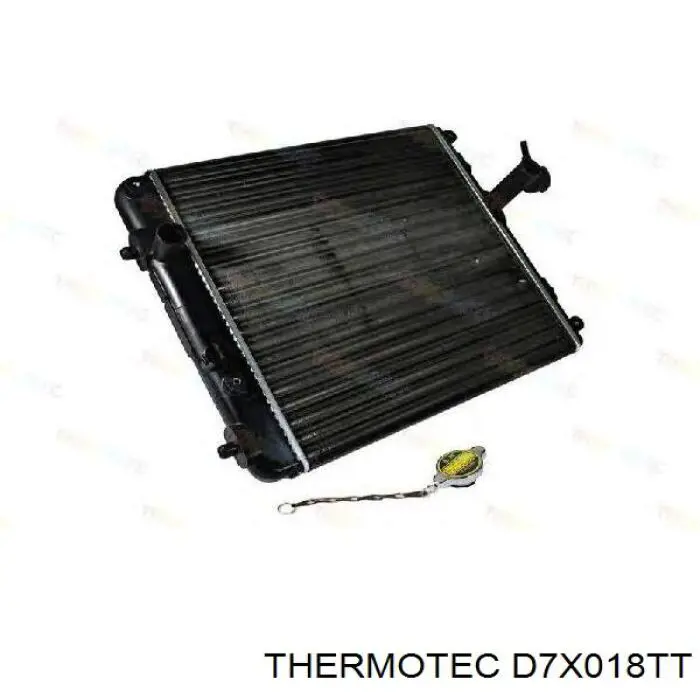 Купить D7X018TT Thermotec Радиатор водяной