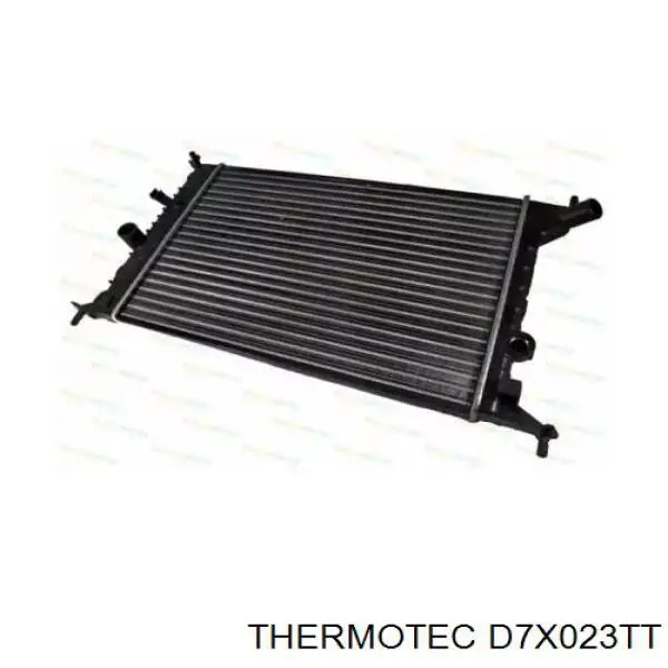 Радиатор охлаждения двигателя Thermotec D7X023TT цена, от 43.54 USD