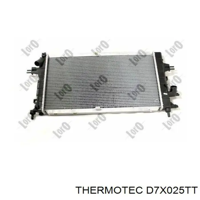 D7X025TT Thermotec Радиатор основной