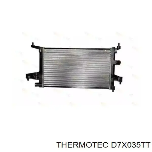 Радиатор охлаждения двигателя Thermotec D7X035TT цена, от 44.83 USD