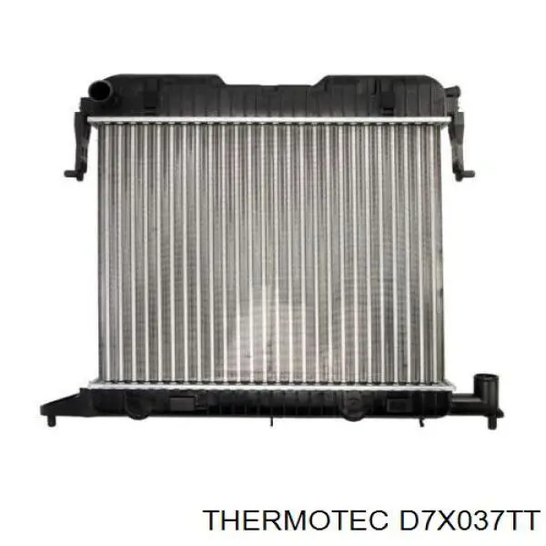 Радиатор охлаждения двигателя THERMOTEC D7X037TT