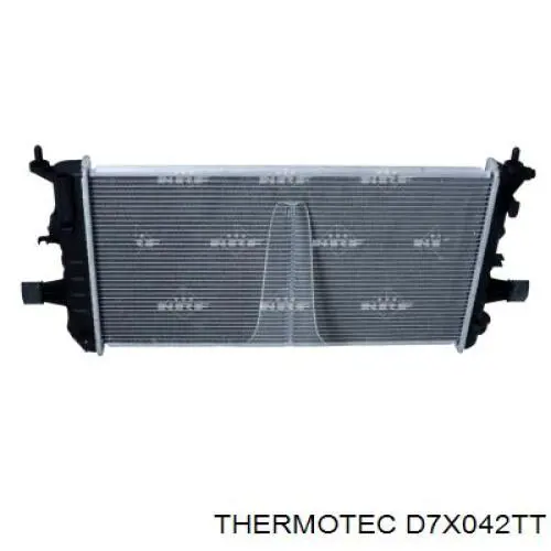 Радиатор охлаждения двигателя Thermotec D7X042TT цена, от 58.39 USD