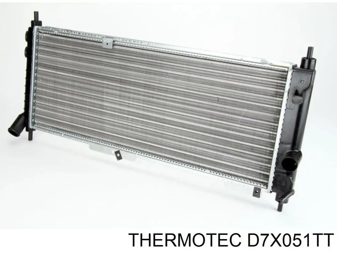 Радиатор охлаждения двигателя Thermotec D7X051TT цена, от 59.28 USD