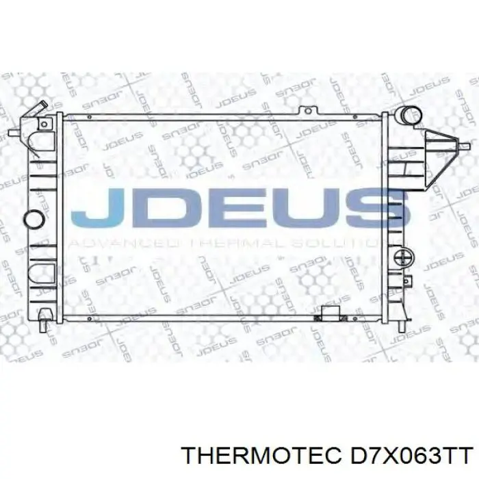Радиатор D7X063TT Thermotec
