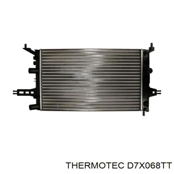 Радиатор охлаждения двигателя Thermotec D7X068TT цена, от 47.87 USD