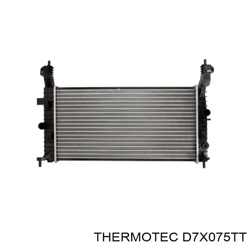 Радиатор охлаждения двигателя Thermotec D7X075TT цена, от 72.40 USD