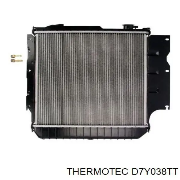Радиатор охлаждения двигателя Thermotec D7Y038TT цена, от 122.52 USD
