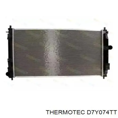 Радіатор охолодження двигуна D7Y074TT Thermotec