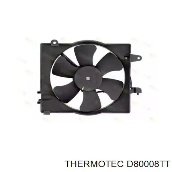 96611266 Market (OEM) диффузор радиатора охлаждения, в сборе с мотором и крыльчаткой