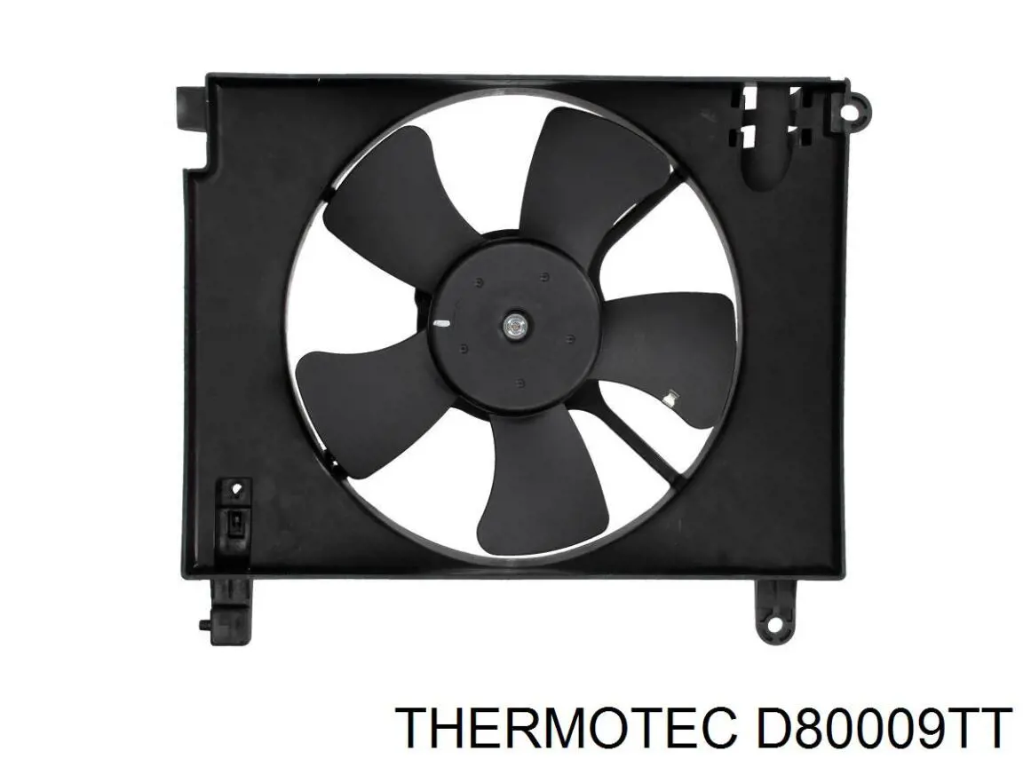 Диффузор вентилятора в сборе с мотором и крыльчаткой D80009TT Thermotec