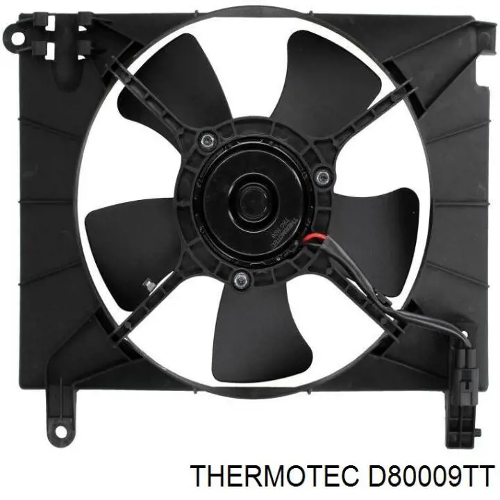 Купить D80009TT Thermotec Диффузор вентилятора в сборе с мотором и крыльчаткой