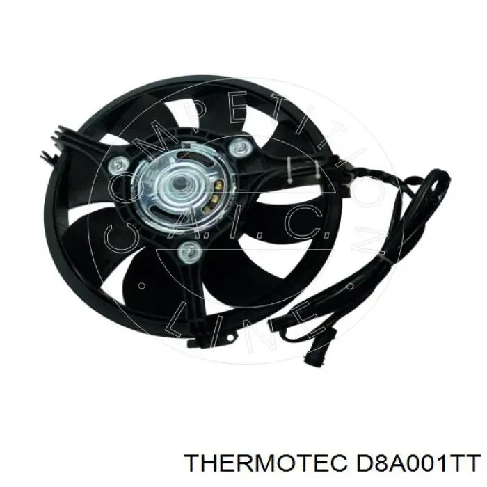 Электровентилятор охлаждения D8A001TT Thermotec