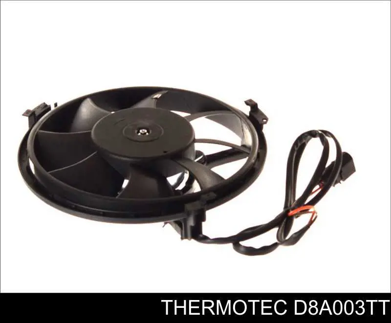 Электровентилятор охлаждения в сборе (мотор+крыльчатка) THERMOTEC D8A003TT