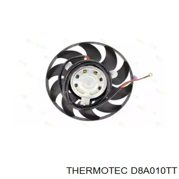 Электровентилятор охлаждения в сборе (мотор+крыльчатка) THERMOTEC D8A010TT