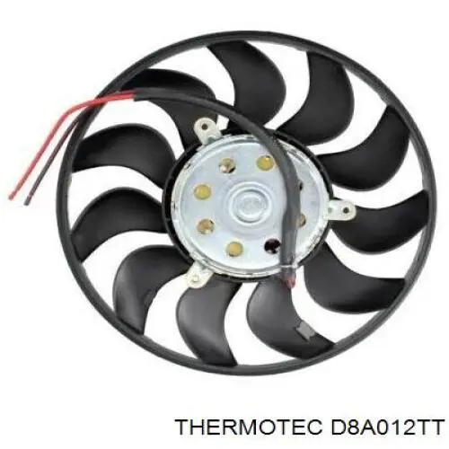 Купить D8A012TT Thermotec Вентилятор (крыльчатка) радиатора охлаждения правый