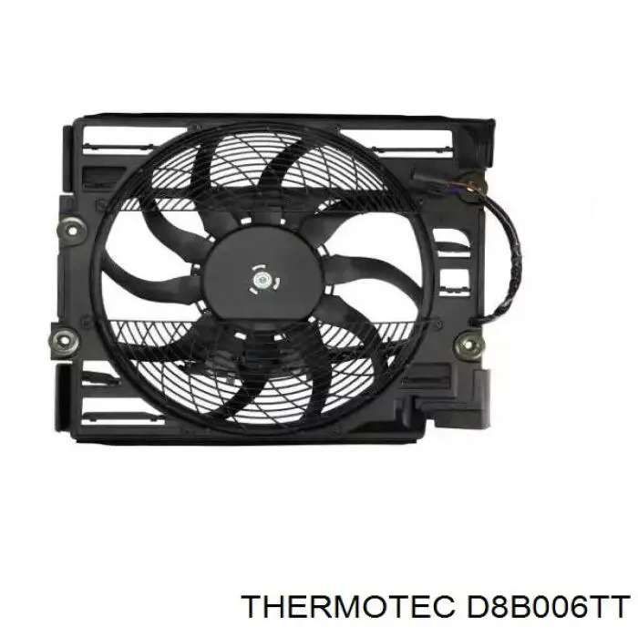 Электровентилятор кондиционера в сборе (мотор+крыльчатка) Thermotec D8B006TT