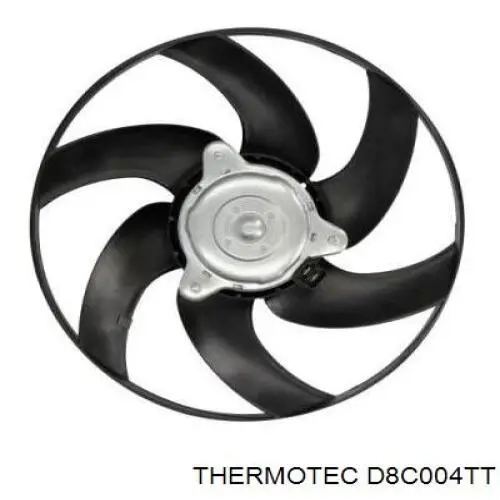 Купить D8C004TT Thermotec Электровентилятор охлаждения в сборе (мотор+крыльчатка)