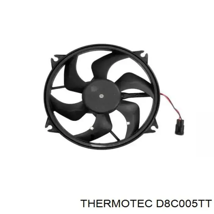 Ventilador (rodete +motor) refrigeración del motor con electromotor completo D8C005TT Thermotec