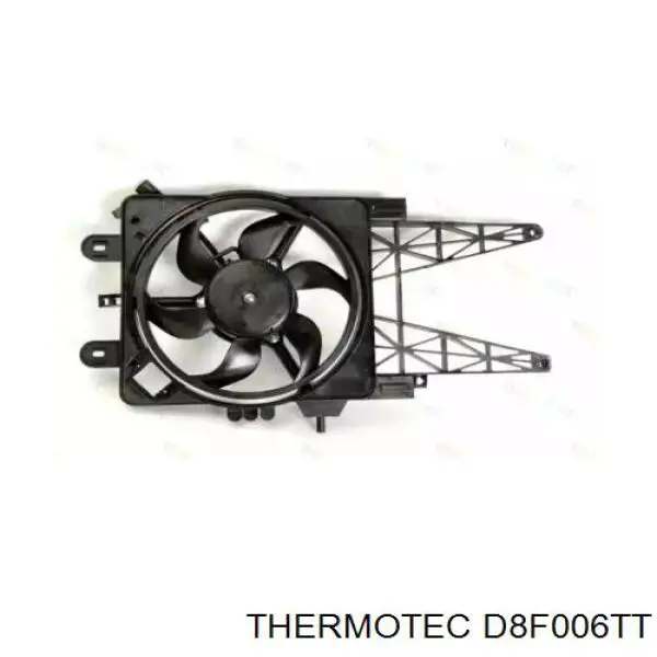 Диффузор вентилятора в сборе с мотором и крыльчаткой D8F006TT Thermotec