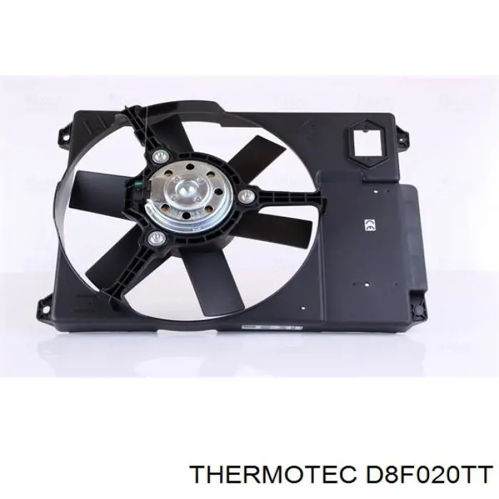 Диффузор вентилятора в сборе с мотором и крыльчаткой D8F020TT Thermotec