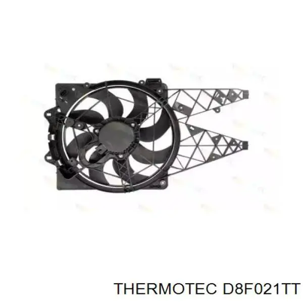 Диффузор вентилятора в сборе с мотором и крыльчаткой D8F021TT Thermotec