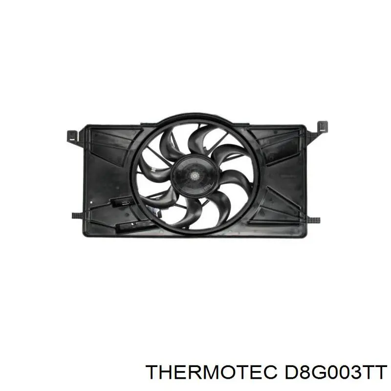 Ventilador (rodete +motor) refrigeración del motor con electromotor completo D8G003TT Thermotec