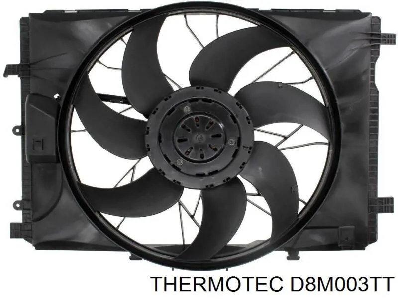 Купить D8M003TT Thermotec Диффузор вентилятора в сборе с мотором и крыльчаткой