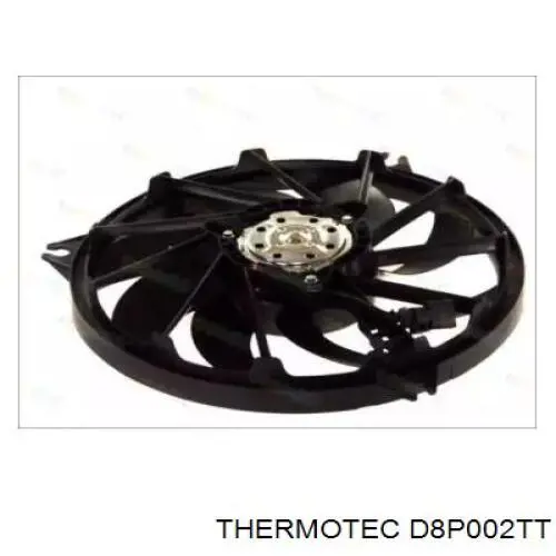 Электровентилятор охлаждения D8P002TT Thermotec