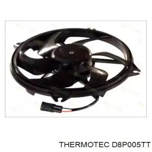 Купить D8P005TT Thermotec Электровентилятор охлаждения в сборе (мотор+крыльчатка)