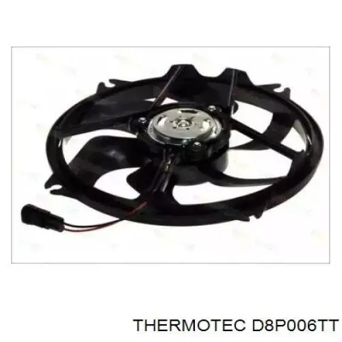 Электровентилятор охлаждения D8P006TT Thermotec