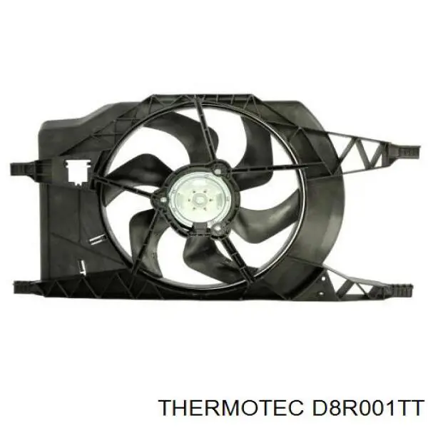 Купить D8R001TT Thermotec Диффузор вентилятора в сборе с мотором и крыльчаткой