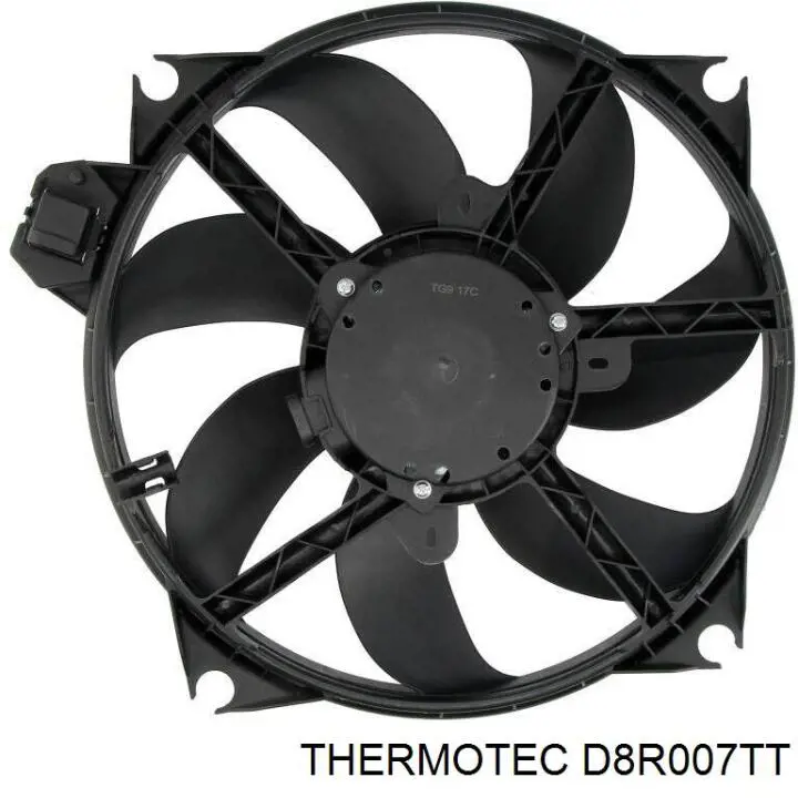 Электровентилятор охлаждения D8R007TT Thermotec