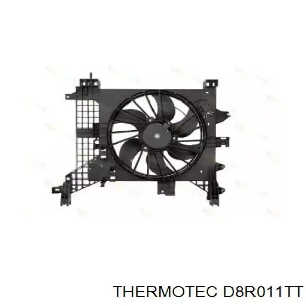 Диффузор вентилятора в сборе с мотором и крыльчаткой D8R011TT Thermotec