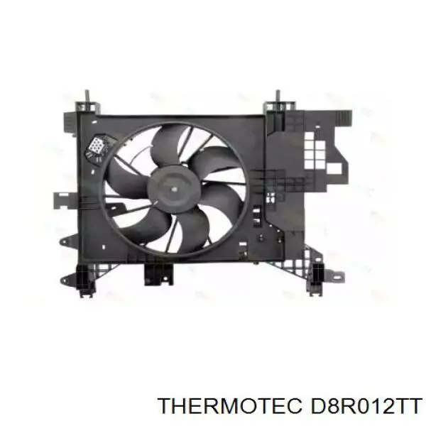 Диффузор вентилятора в сборе с мотором и крыльчаткой D8R012TT Thermotec