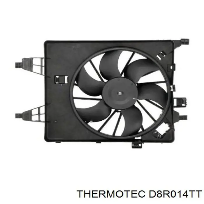 Диффузор вентилятора в сборе с мотором и крыльчаткой D8R014TT Thermotec