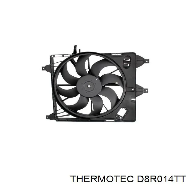 Купить D8R014TT Thermotec Диффузор вентилятора в сборе с мотором и крыльчаткой